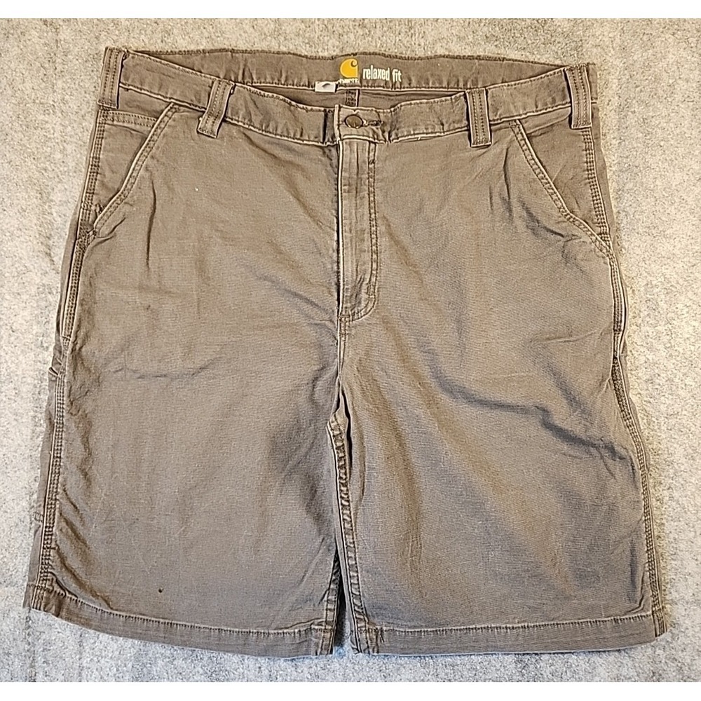 Carhartt Shorts Size 40 Relaxed Fit Gray Utility